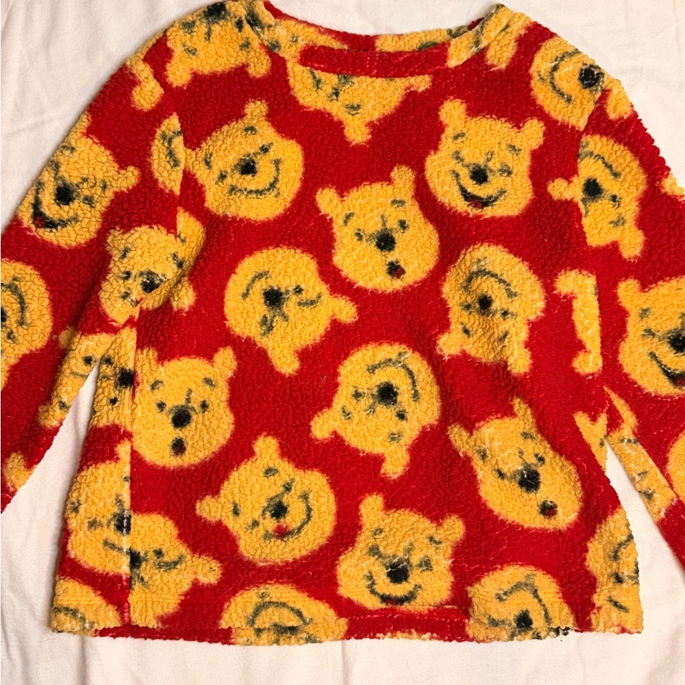 Winnie the Pooh Patterned Women's Sweater